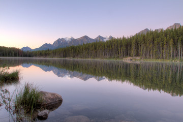 Lake Herbert in Banff National Park, Canada