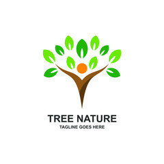 Nature care people logo