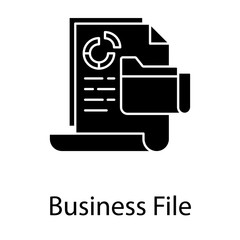 Business File Vector