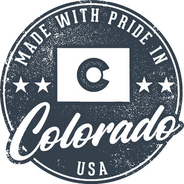 Made in Colorado State Packaging Label
