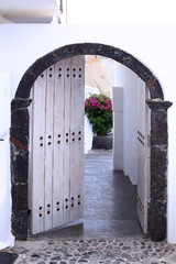 greckie drzwi