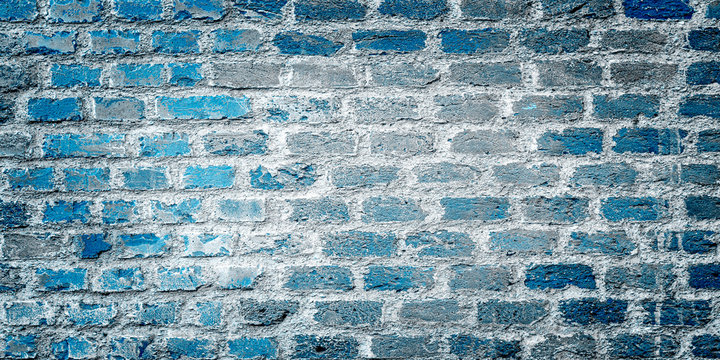 old blue brick stone background vintage texture in elegant website or textured paper design, Christmas background, abstract grunge background
