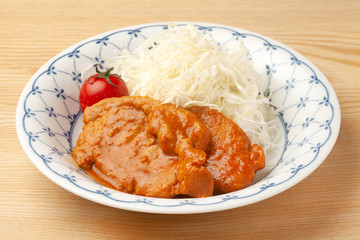 豚ロースの味噌焼き