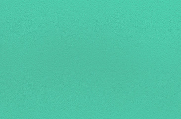 Fashionable biscay green pantone color of spring-summer 2020 season from New York fashion week. Texture of colored porous rubber. Modern luxury background or mock up with space for text
