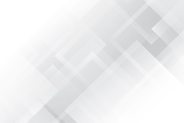 Abstract geometric white and gray color background. Vector, illustration.	