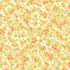 Obraz na płótnie Canvas Beautiful floral watercolor pattern. Delicate and delicate. Seamless pattern. Design for fabric, textile, wallpaper, curtains, background, covers.
