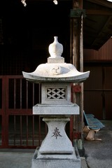 old lamp in temple