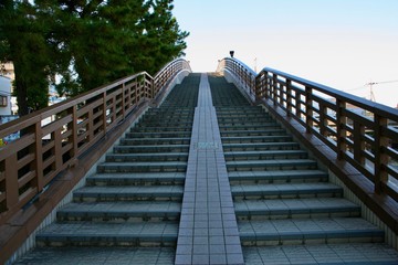 Obraz premium bridge over river
