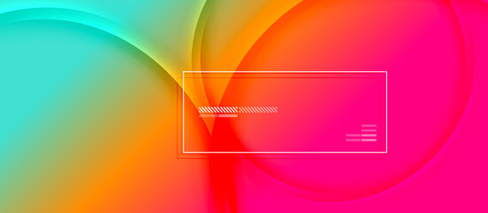 Trendy simple fluid color gradient abstract background with dynamic wave shadow line effect. Vector Illustration For Wallpaper, Banner, Background, Card, Book Illustration, landing page