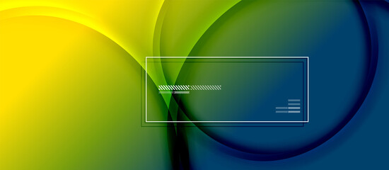 Trendy simple fluid color gradient abstract background with dynamic wave shadow line effect. Vector Illustration For Wallpaper, Banner, Background, Card, Book Illustration, landing page