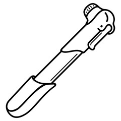 Portable bicycle mini air pump