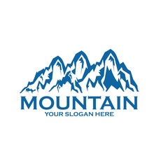 Mountain icon Logo Template