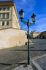 Fototapeta na wymiar Hradcany Square, Prague Castle, Czech Republic
