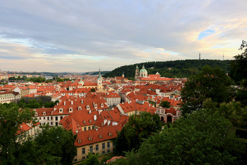 View of Prague from the Castle Ramparts