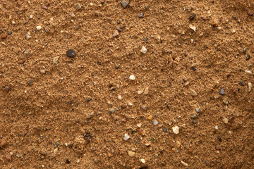 Fine sand with stones for tracks, beautiful