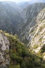 glass platform of Catak Canyon in Kastamonu Turkey