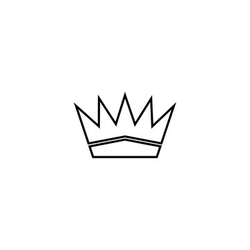 crown icon vector design symbol