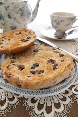 English toasted teacakes