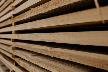 Wooden texture plan in the warehouse