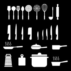 cooking equipment icon vector design symbol