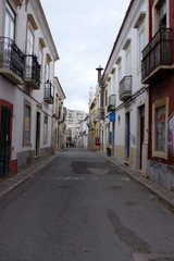 Fototapeta na wymiar rue dans la ville de Faro, Portugal
