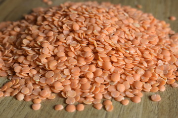 Red Dry Organic Lentils