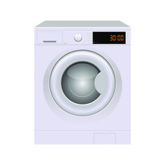 Washing machine vector design illustration isolated on white background