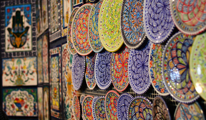 the beautiful colors in the oriental suks