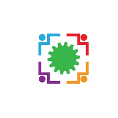 Community care Logo template