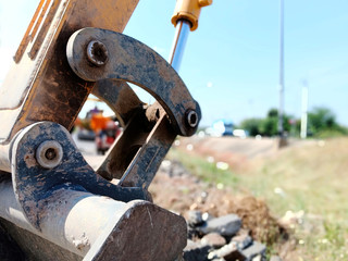 Heavy equipment parts Repair damaged roads