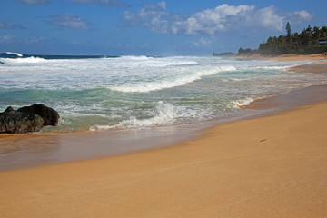 Sunset beach, Oahu, Hawaii