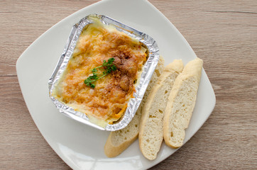 chicken lasagna with fine herbs