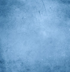 Naklejka premium Blue textured concrete background