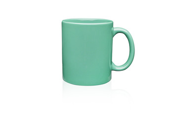 light green mug