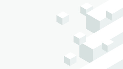 geometric 3d squares background vector design. wallpaper abstract