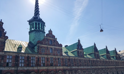 Børsen or Børsbygningen - 17th-century stock exchange in Copenhagen, Denmark