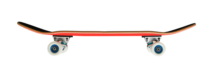 Skateboard isolated on white background. Extreme sport equipment © lilkin