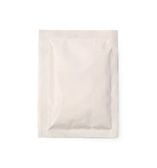 Small sugar packets isolated