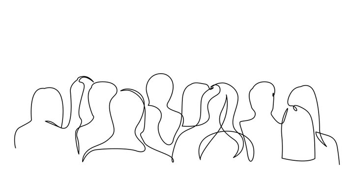 Aggregate more than 169 line sketches of people