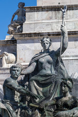 Place of quinconces in Bordeaux gironde aquitaine france