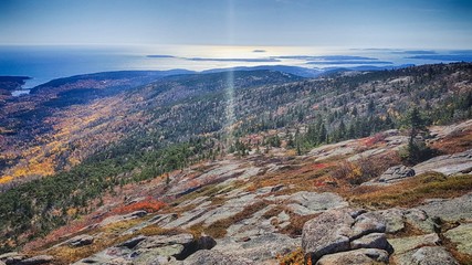Maine coastline