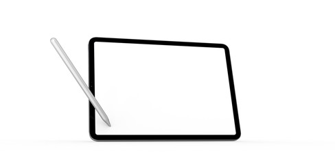 computer device mobile isolated background 3d