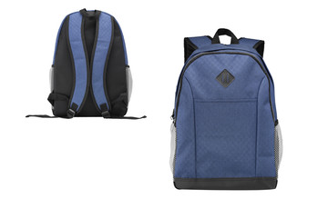 blue bag for school