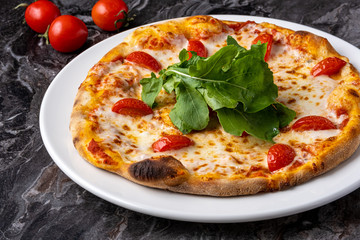 Traditional Italian pizza