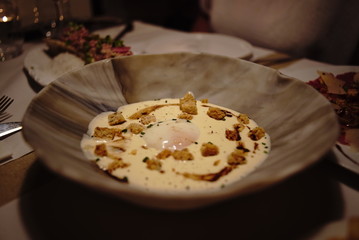 huevo a baja tempèratura