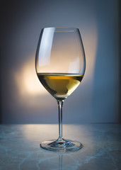 glass of wine