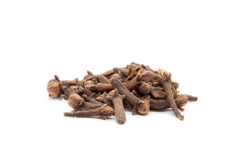 Clove on a white background