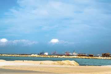  breathtaking view of crystal clear and clean beach 