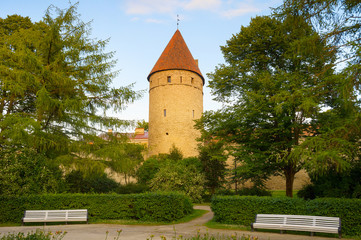 Park Fortress  Old Town Tallin