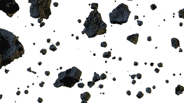 Meteorito asteroide roca